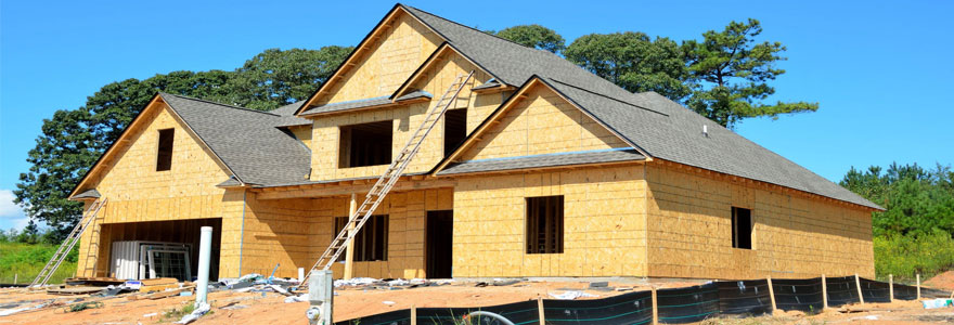 Maison en construction après un devis travaux